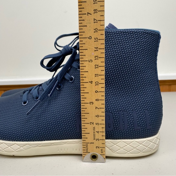 SOLD NEW NoBull High-Top Navy Trainer sneakers men’s 12 women’s 13.5 - Picture 15 of 15